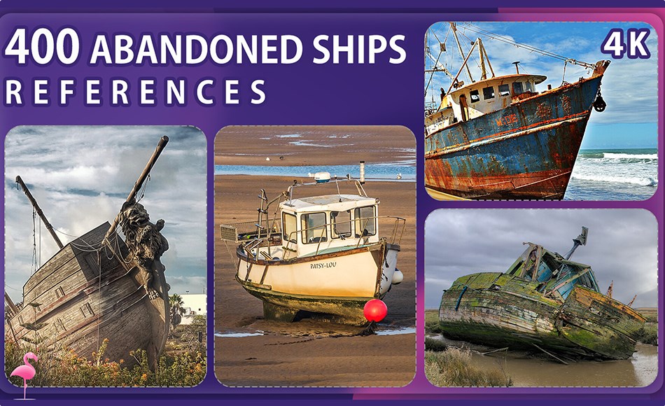 400 艘舰船参考图片 400 Ships Reference Pack – Vol 1