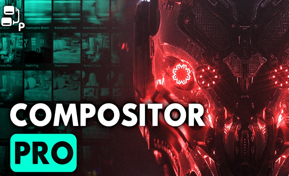 Blender插件 – 特效工具节点组 Compositor Pro
