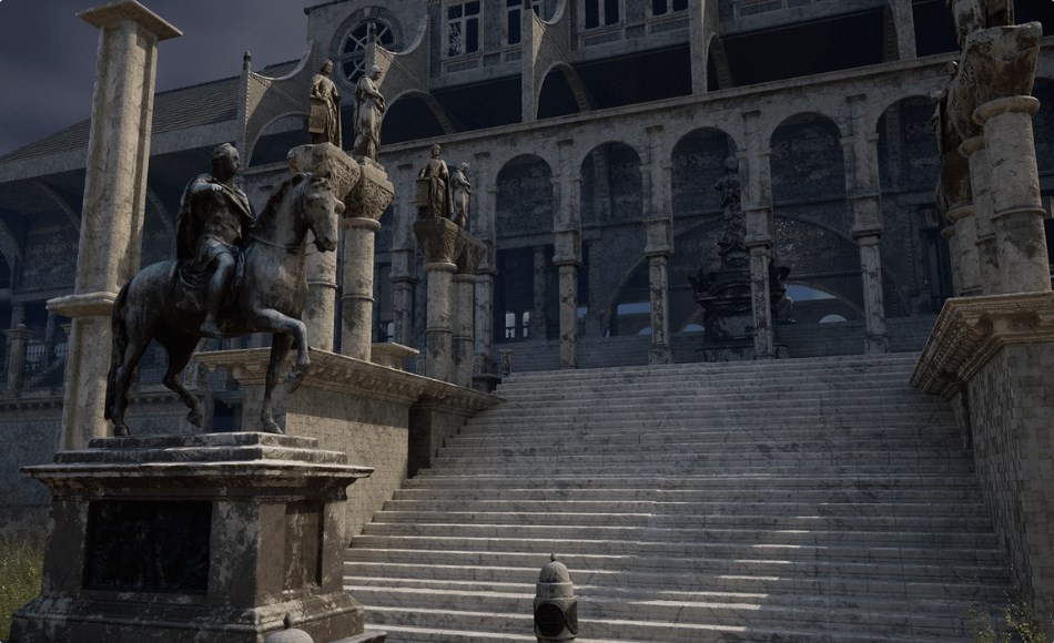 【UE5】模块化石头宫殿 Stone Palace