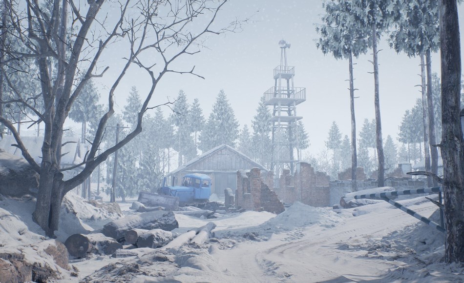 【UE5】冬季营地 Winter Base