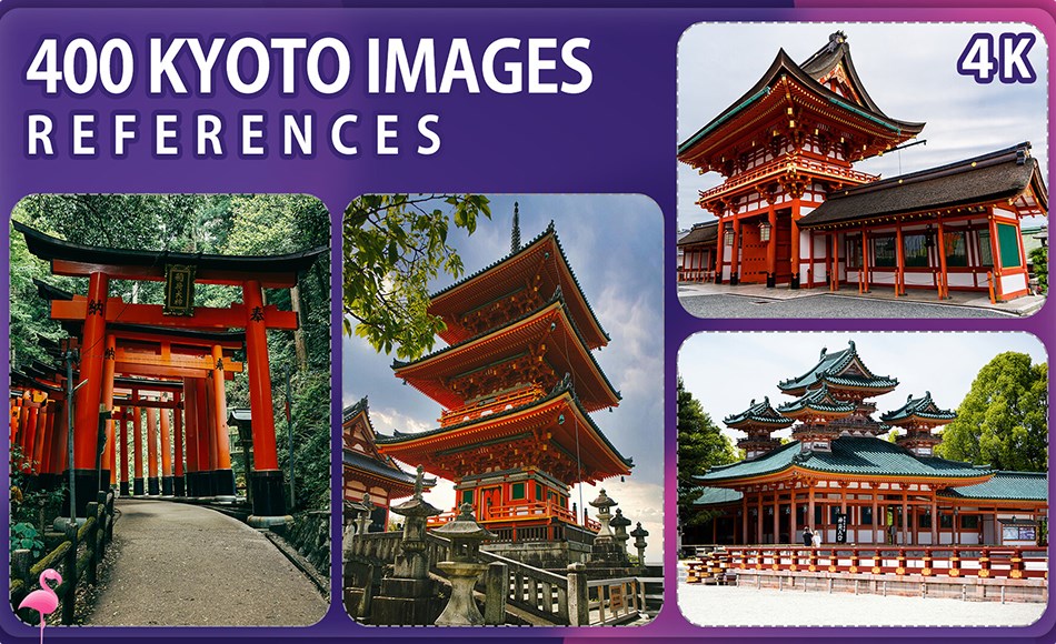400 张京都参考图片 400 Kyoto Image Reference Pack – Vol 1