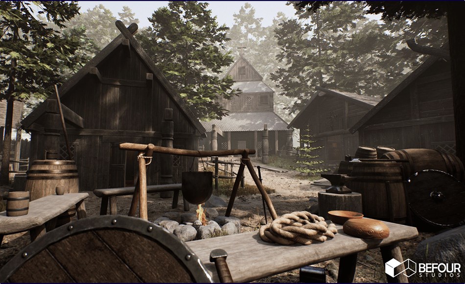 【UE5】中世纪北欧村庄环境 Medieval Nordic Village Environment 【UE5】中世纪北欧村庄环境 Medieval Nordic Village Environment