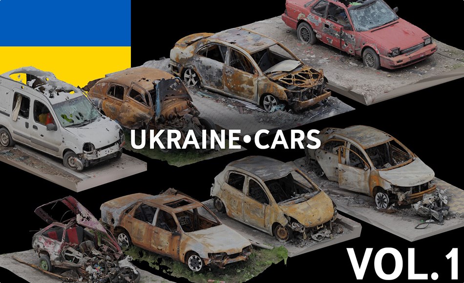 乌克兰扫描汽车模型 SCANS from Ukraine l Cars Vol.1