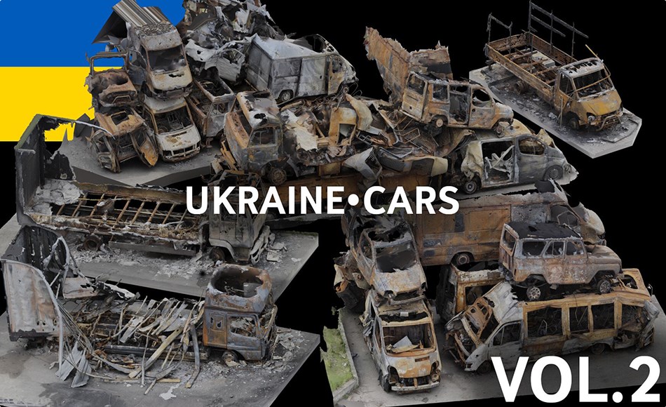 乌克兰扫描汽车模型 SCANS from Ukraine l Cars Vol.2