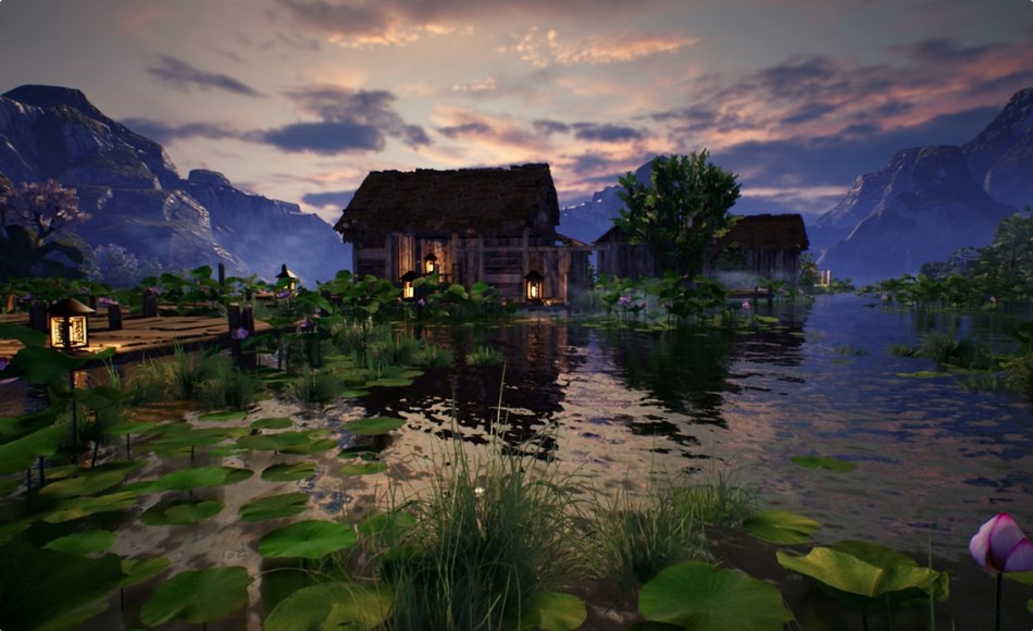 【UE5】湖畔木屋 LakeWoodenHouse