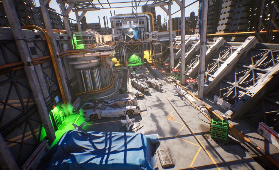 【UE5】科幻关卡构建器 SciFi Kitbash Level Builder Vol.2