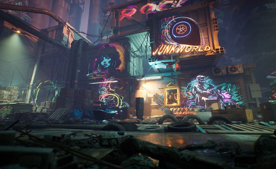 【UE5】废料场环境场景 Cyber Scrapyard Environment Kit