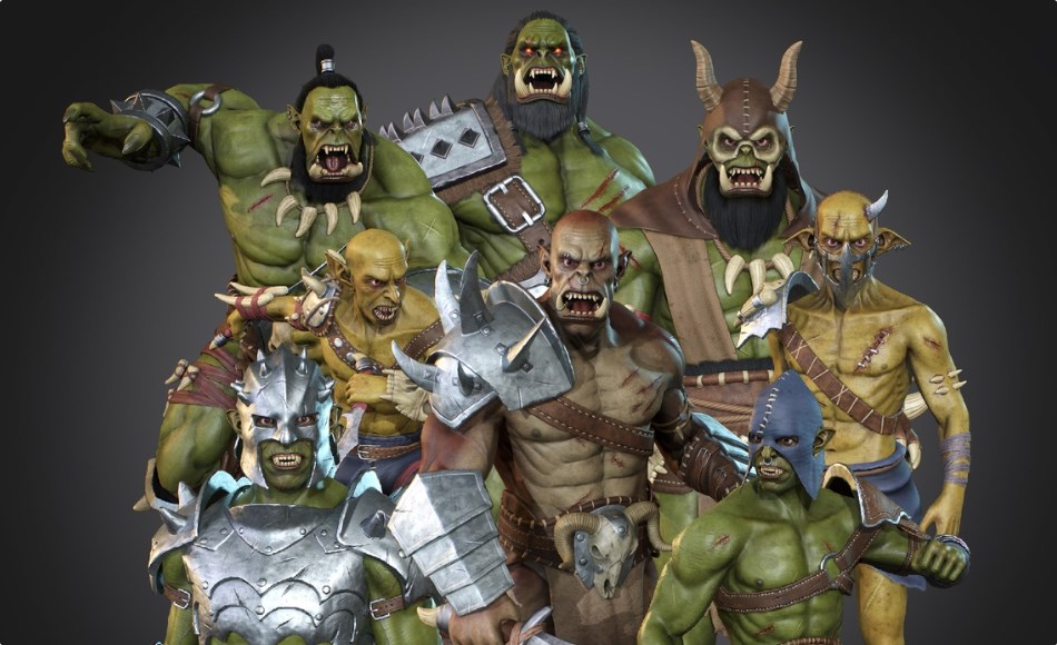 【UE5】兽人角色包 Orcs Pack