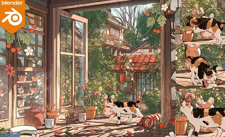 Blender插件 – 风格化资产包 Stylized Asset Suite for Blender