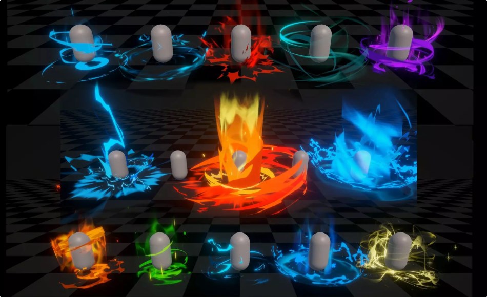 Unity特效 – 风格化视觉特效 Stylized VFX Buff & Debuff vol.1