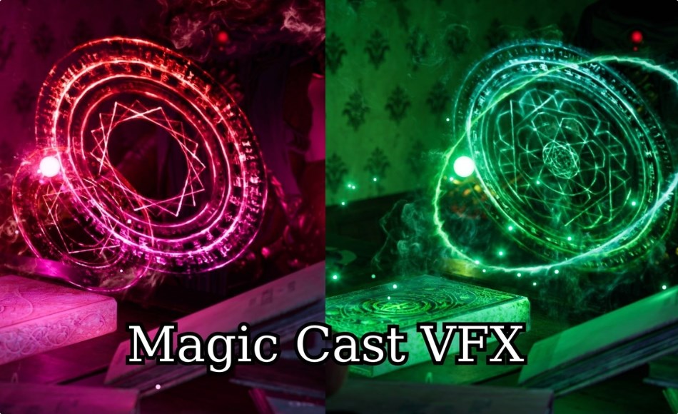 【UE5】魔法施放特效 Magic Cast VFX
