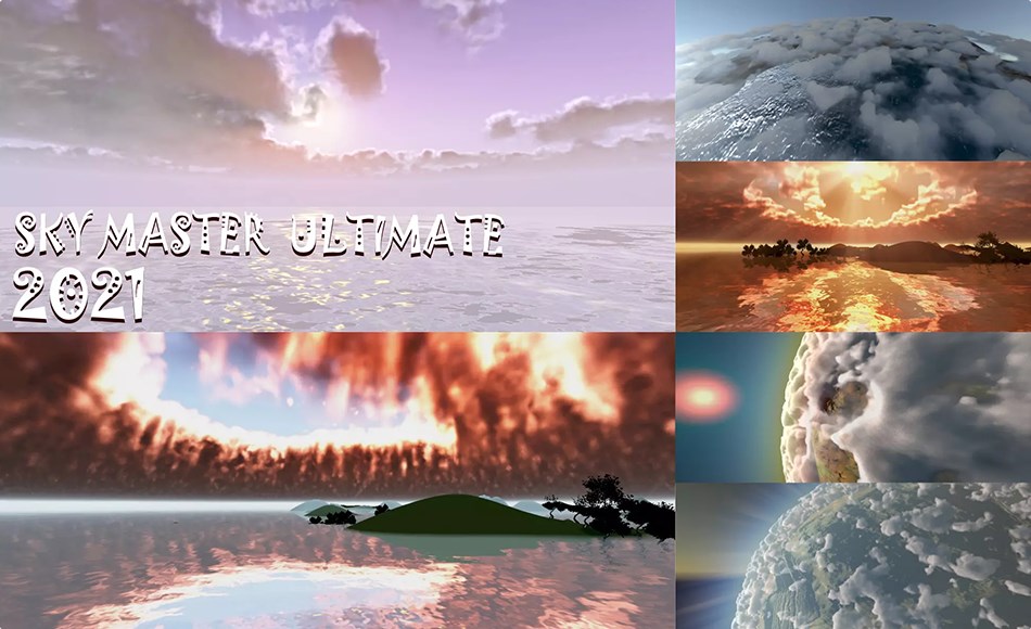 Unity插件 – 动态生态系统 Sky Master ULTIMATE 2021: Volumetric Clouds – Weather – Fog – Ocean