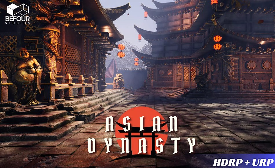 Unity场景 – 亚洲王朝环境 Asian Dynasty Environment