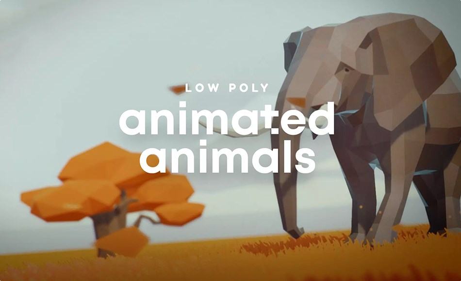 Unity动画 – 低多边形动物动画包 LowPoly Animated Animals