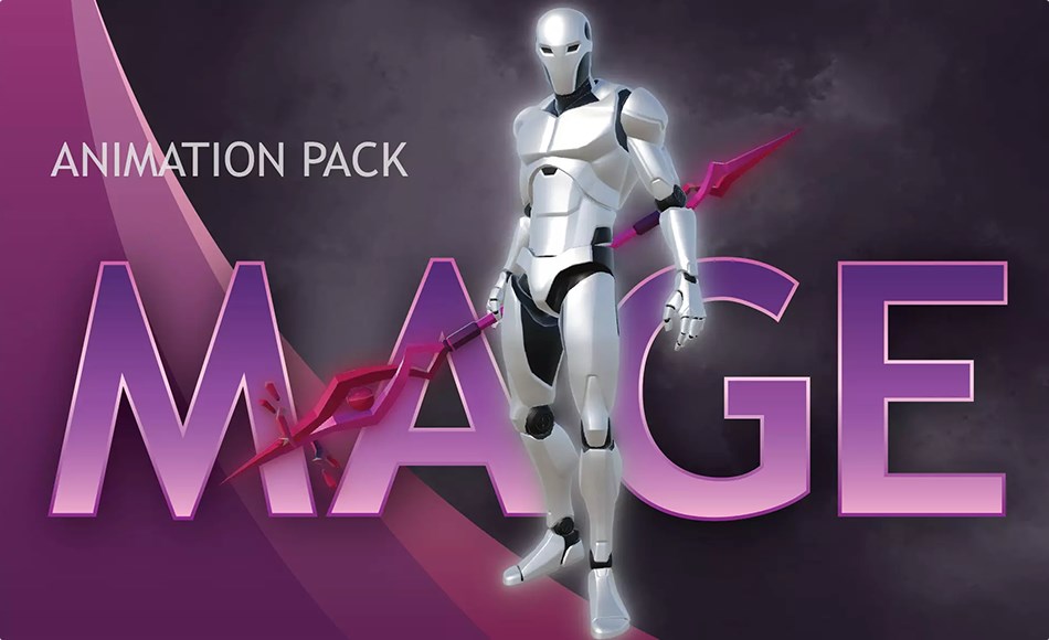 Unity动画 – 法师动画包 Mage Animation Pack