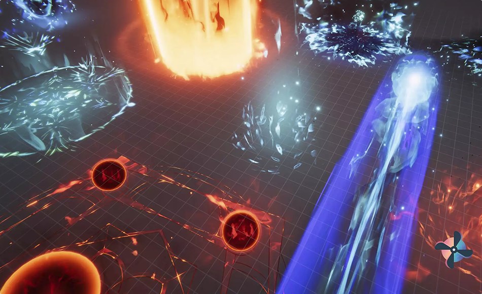 Unity特效 – 火焰法术特效 Realistic ARPG VFX Starter Pack – Fire Spells