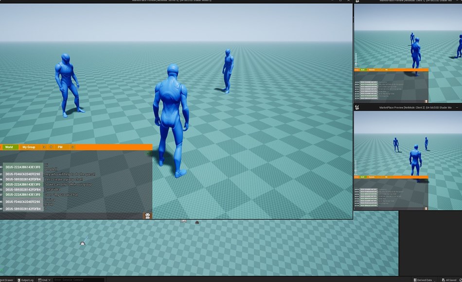 UE5插件 – 聊天系统 Fire Chat PRO – Groups, PMs, Proximity and World Chat with adjustable range