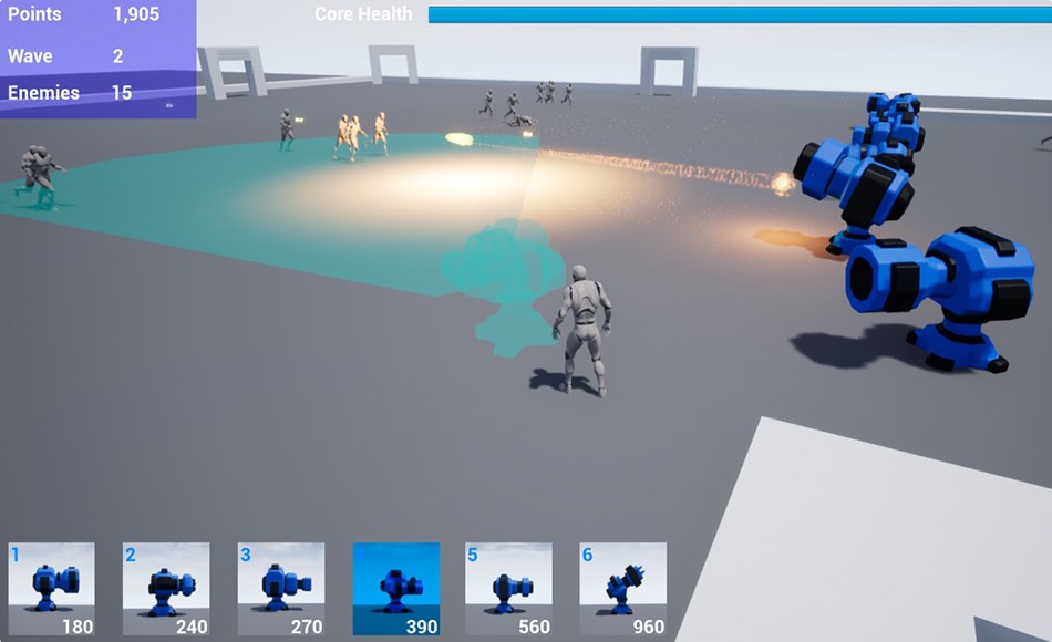 【UE5】卡通炮塔 Toon Turrets