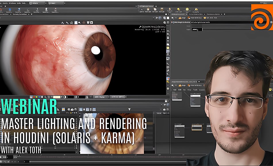 【中文字幕】Houdini教程 – 灯光渲染教程 Master Lighting and Rendering in Houdini (Solaris + Karma)