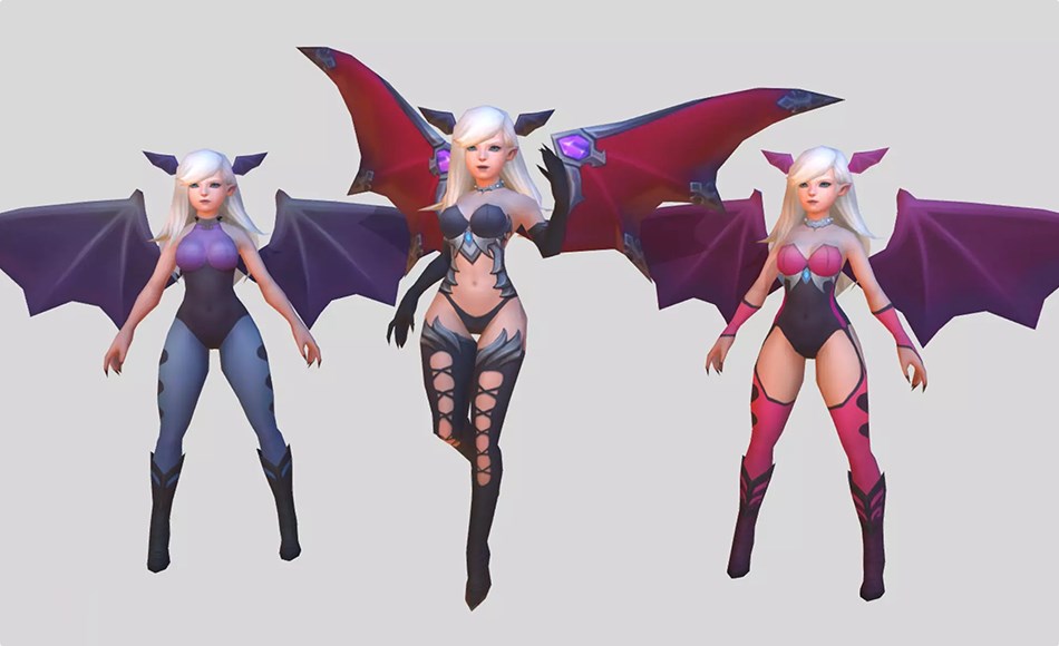 Unity角色 – 魅魔角色 SuccubusV