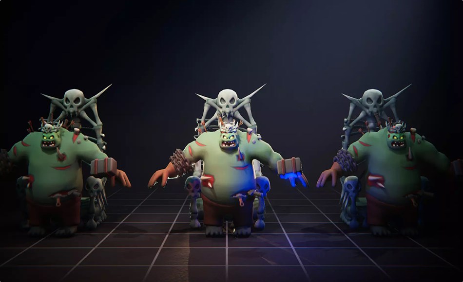 Unity动画 – 僵尸亡灵动画 Zombie Undead Ultimate MegaPack- 12 Families + Boss – 37 Characters + Animations