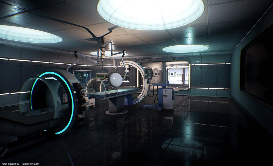 【UE5】模块化科幻医院 Modular Sci-Fi Hospital 【UE5】模块化科幻医院 Modular Sci-Fi Hospital