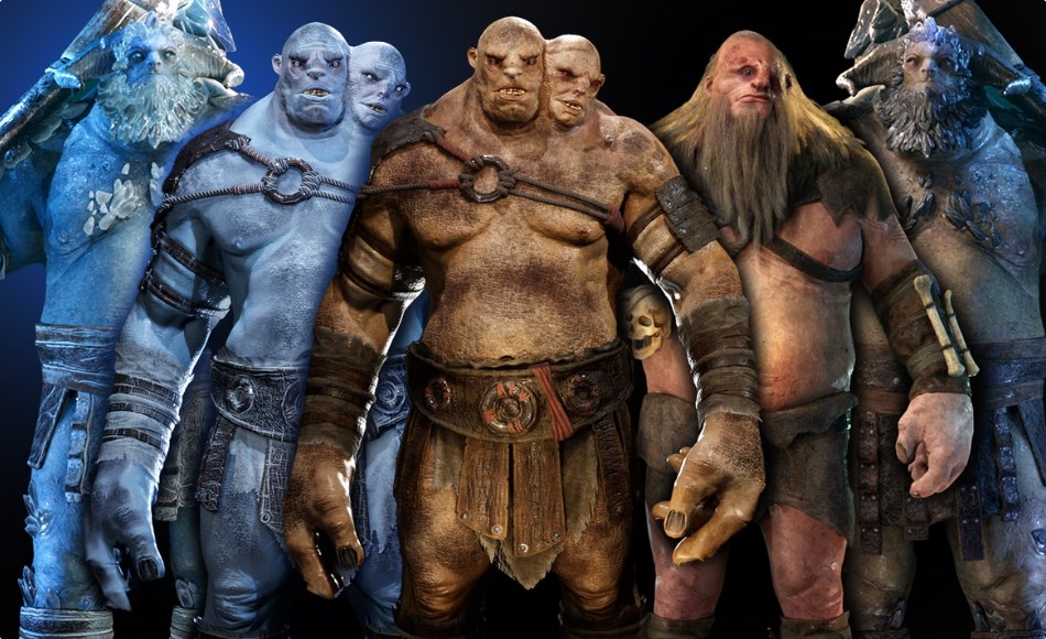 【UE5】双头巨魔角色 Troll Collection 【UE5】双头巨魔角色 Troll Collection