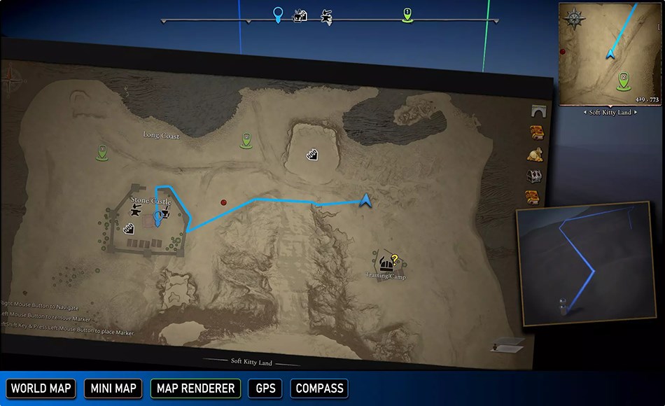 Unity插件 – 导航系统 Master Map|Navigation System – MapRenderer,MiniMap,WorldMap,GPS Unity插件 – 导航系统 Master Map|Navigation System – MapRenderer,MiniMap,WorldMap,GPS