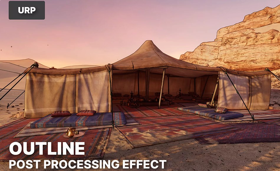 Unity资产 – 边缘轮廓效果 Outline Plus – Post Processing Edge Detection for URP Unity资产 – 边缘轮廓效果 Outline Plus – Post Processing Edge Detection for URP