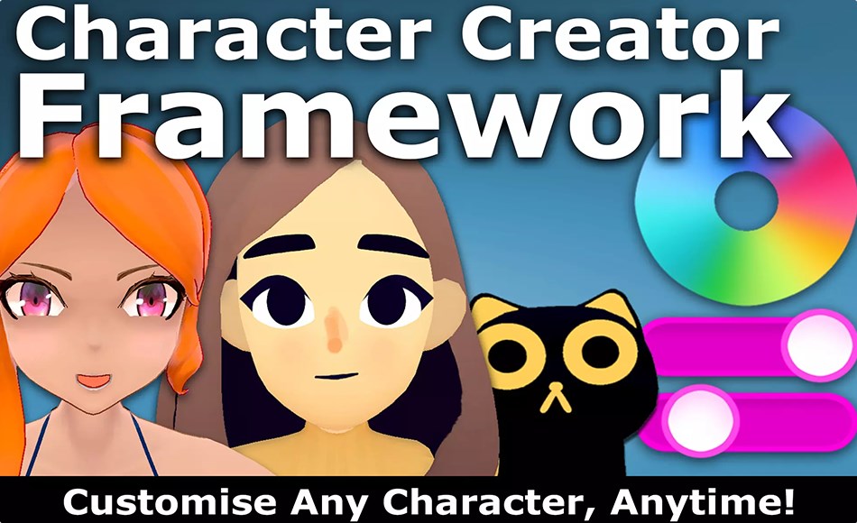 Unity插件 – 角色创建框架 Character Creator Framework – Instant Customization Unity插件 – 角色创建框架 Character Creator Framework – Instant Customization