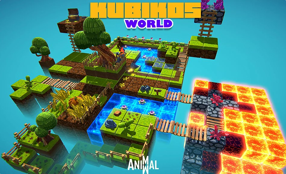Unity资产 – 风格化游戏关卡 KUBIKOS – 3D Cube World Unity资产 – 风格化游戏关卡 KUBIKOS – 3D Cube World