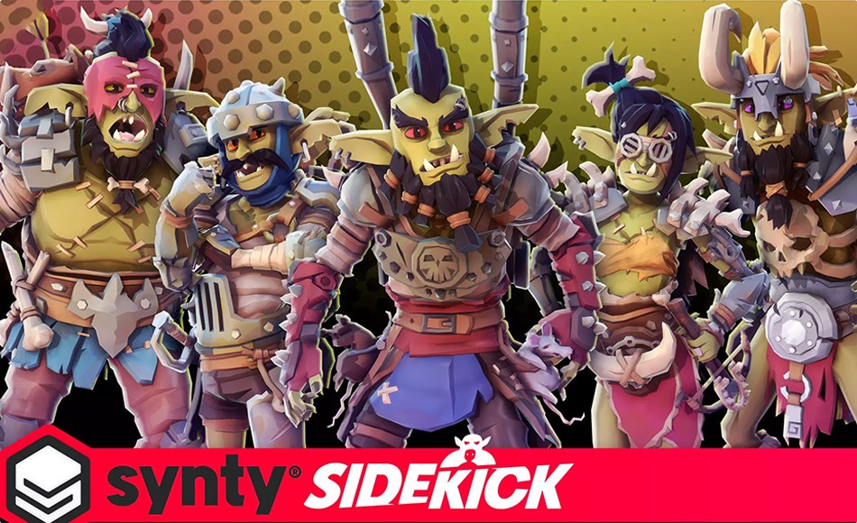 Unity角色 – 风格化哥布林战士 Goblin Fighters – Sidekick Modular Characters Unity角色 – 风格化哥布林战士 Goblin Fighters – Sidekick Modular Characters