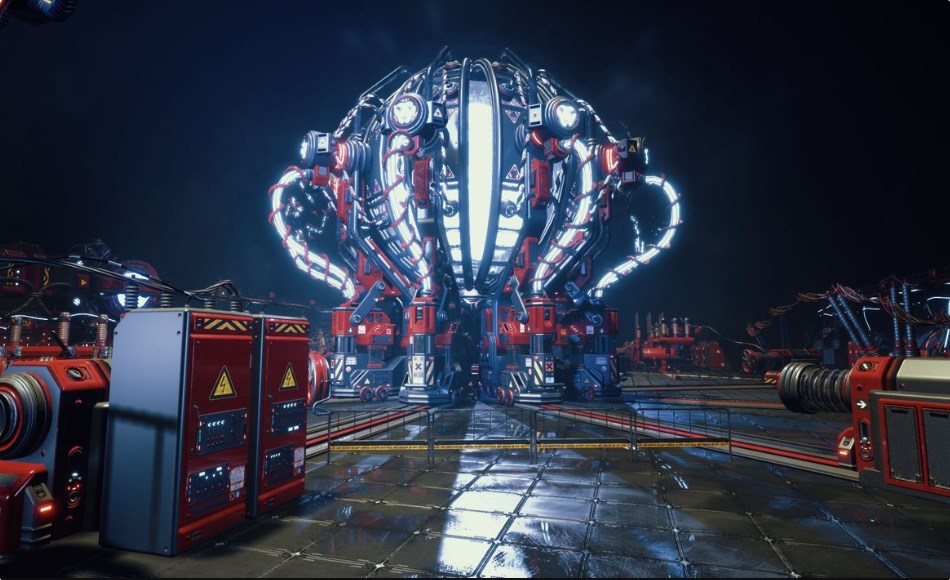 【UE5】科幻发电站 Sci Fi Power Station