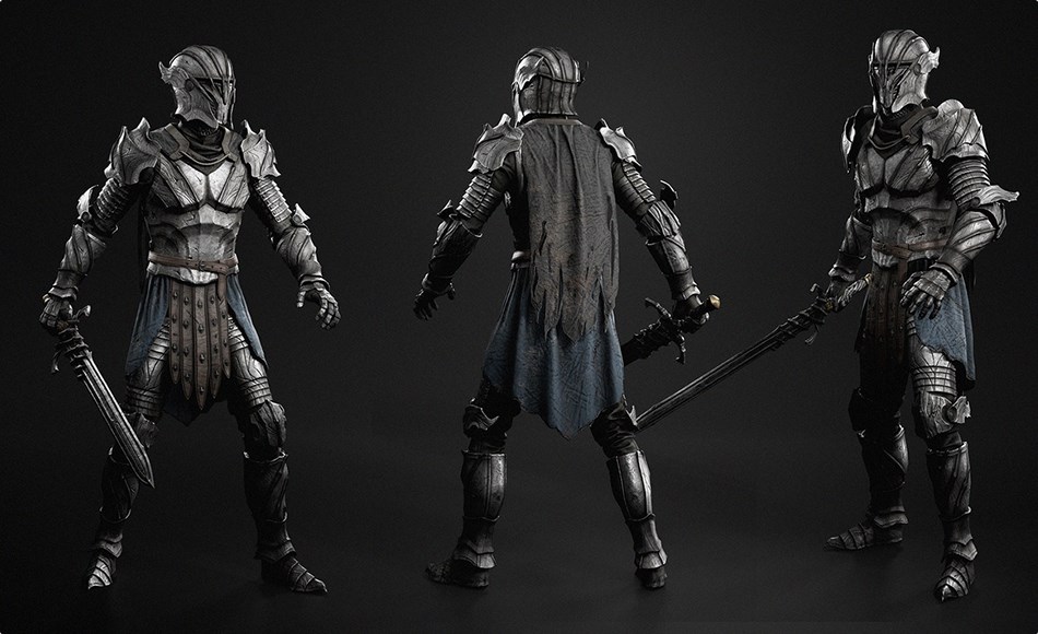 【UE5】黑暗骑士 Dark Knight – Male and Female 【UE5】黑暗骑士 Dark Knight – Male and Female