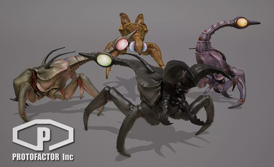 Unity角色 – 毒牙兽怪物 MONSTER: VENODONTE