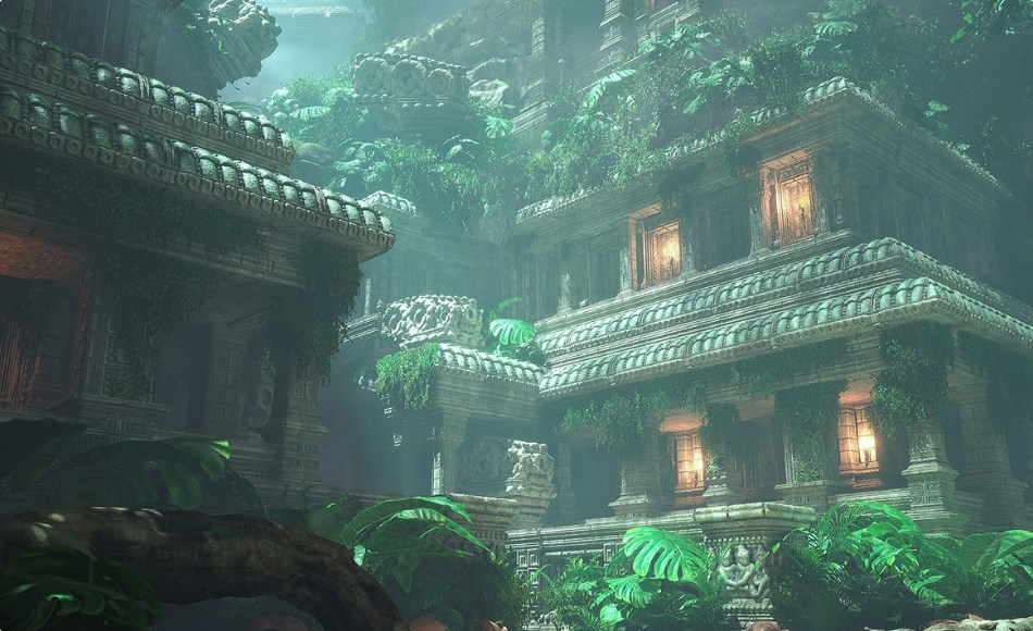 【UE5】模块化古代寺庙遗址环境 Ancient Temple Ruins – Modular Environment