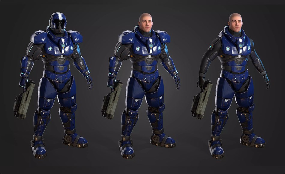 Unity角色 – 风格化圣骑士角色 Animated Low Poly Paladin (For Mobile)