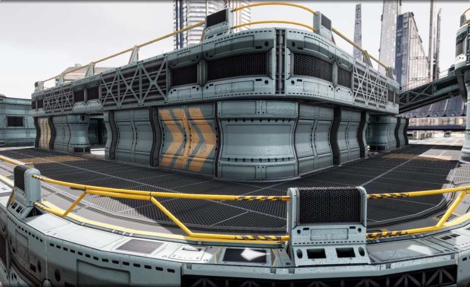 【UE5】模块化科幻环境 Modular sci-fi environment