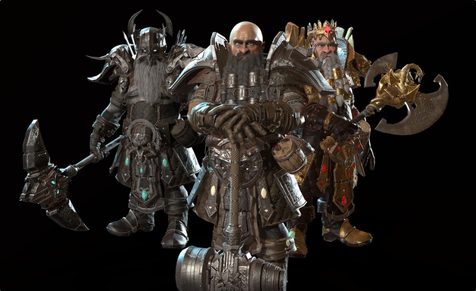 【UE5】风格化矮人角色 Dwarf Low Poly