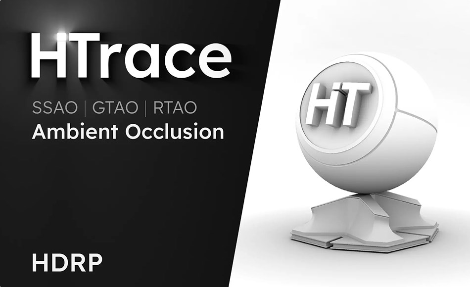 Unity材质 – 环境光遮蔽材质 HTrace: Ambient Occlusion HDRP