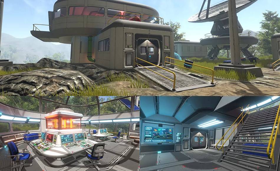 Unity场景 – 3D 科幻关卡套件 3D Scifi Base Vol 1 Unity场景 – 3D 科幻关卡套件 3D Scifi Base Vol 1