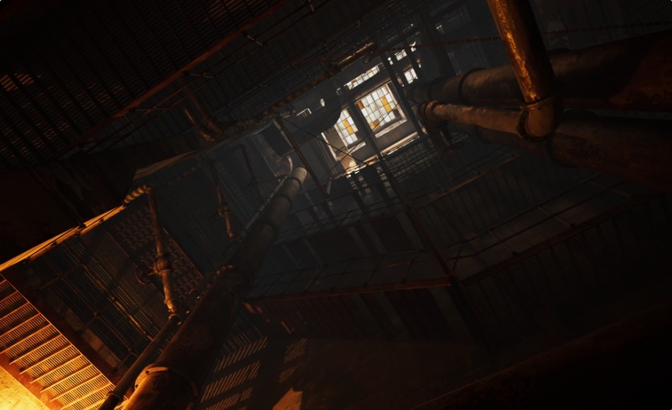 【UE5】废弃工厂 Abandoned Industrial Stairwell