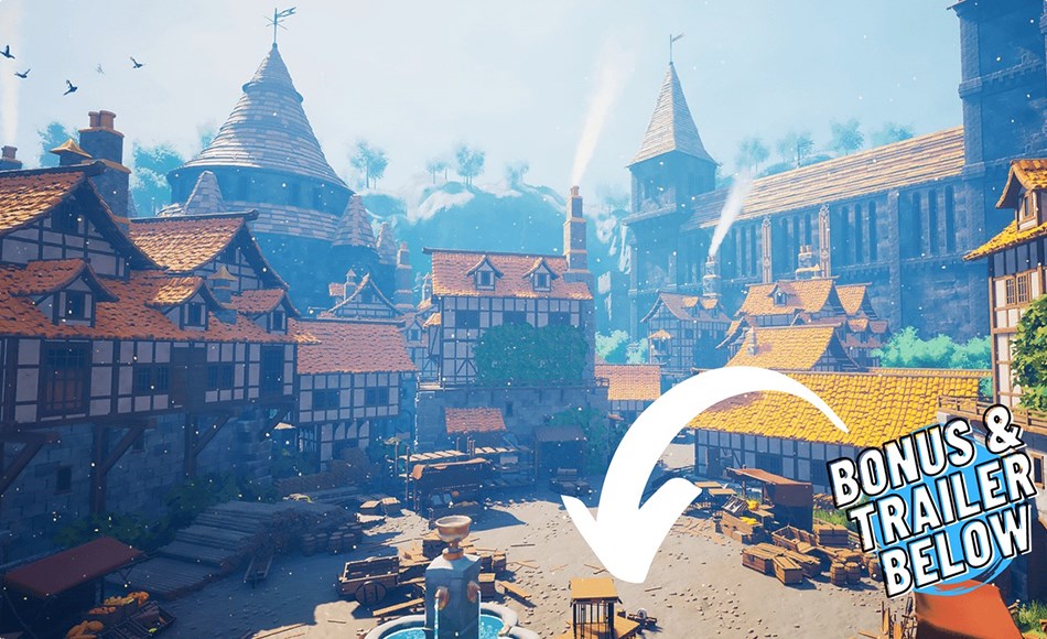 【UE5】奇幻中世纪王国 Fantasy Medieval Kingdom (Stylized Castle, Town, Village, Dungeon, Kingdom) 【UE5】奇幻中世纪王国 Fantasy Medieval Kingdom (Stylized Castle, Town, Village, Dungeon, Kingdom)