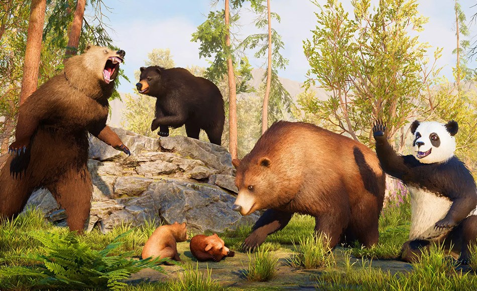 Unity资产 – 写实熊动物 Realistic Bears Unity资产 – 写实熊动物 Realistic Bears