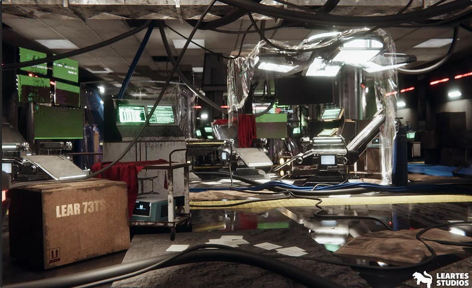 Unity场景 – 赛博朋克实验室 CyberPunk Laboratory / Research Center Interior Kitbash