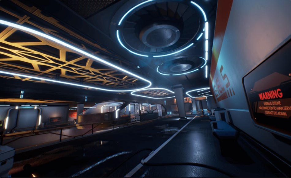【UE4/5】科幻电车站 SCI-FI TRAM STATION 【UE4/5】科幻电车站 SCI-FI TRAM STATION