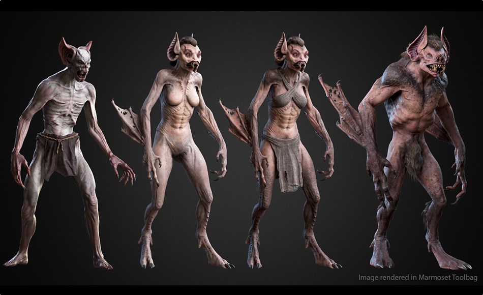 【UE5】吸血鬼游戏角色 Vampire Bundle