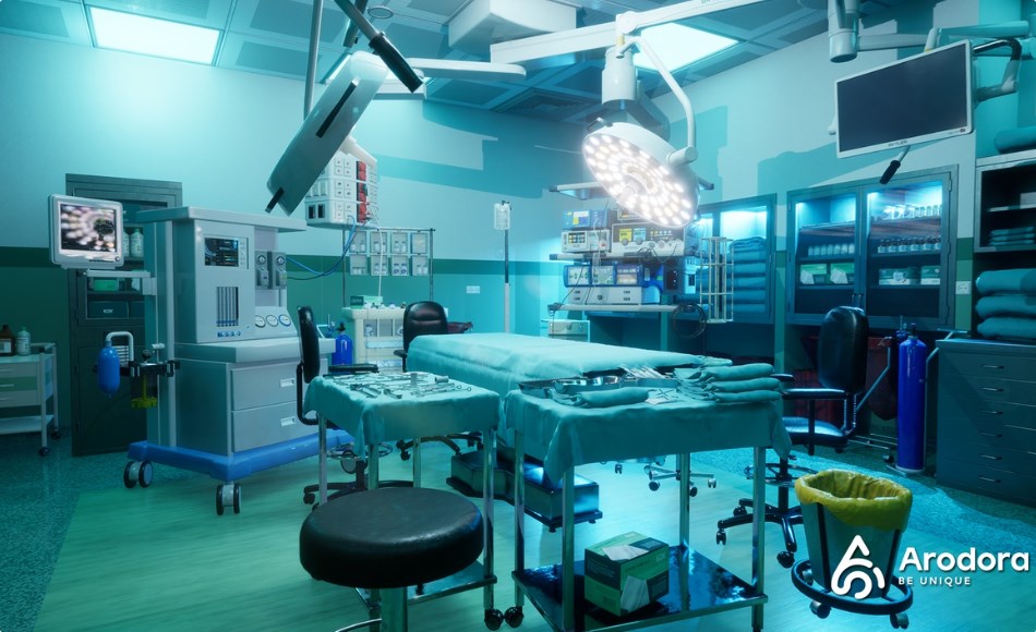 【UE5】手术室环境 Operating Room Pack