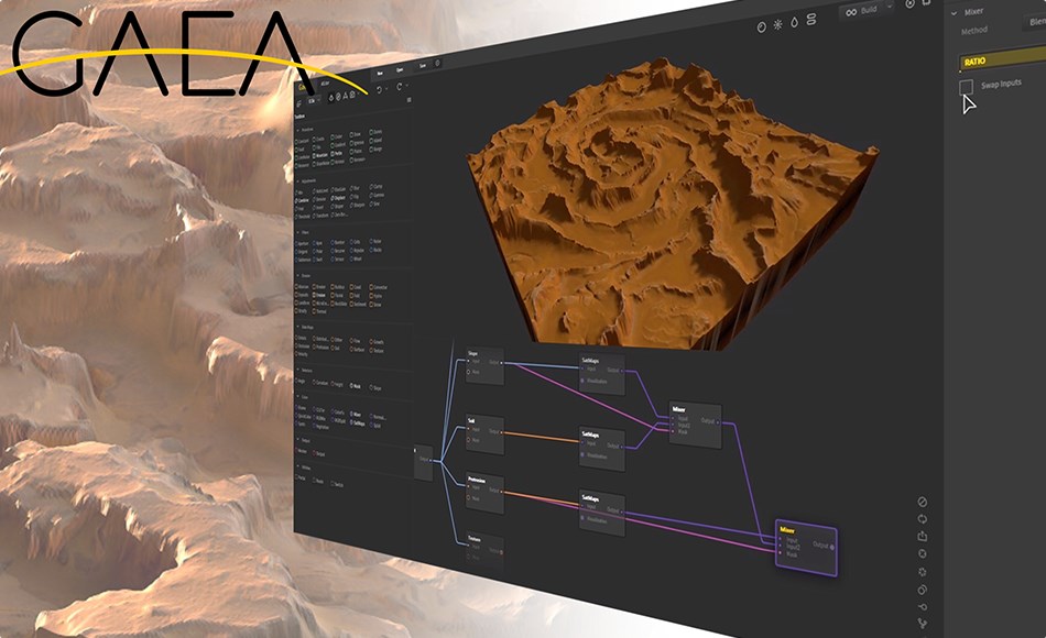 【中文字幕】Gaea 基础入门教程 Introduction to Gaea