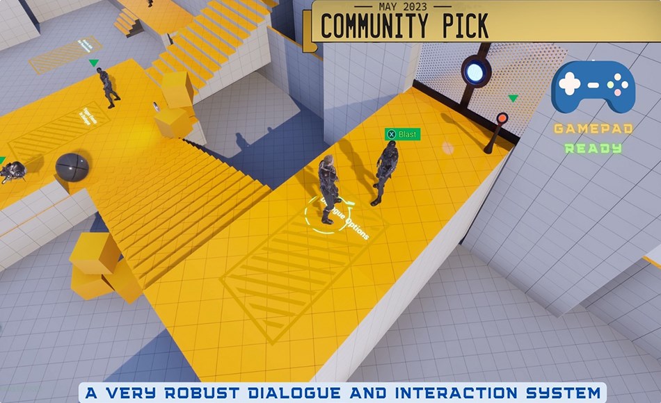 【UE4/5】动画对话系统 Defender: Animated Dialogue System